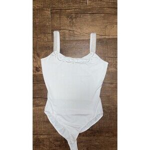 Vintage Pearl neckline Bodysuit